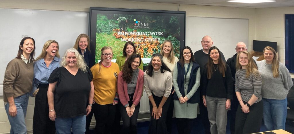 An image of the Empowering Work group in-person meeting in January